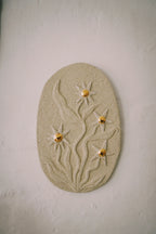 Ukiran Bunga Wall Piece No. 2 by Tantri Mustika