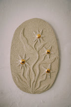 Ukiran Bunga Wall Piece No. 2 by Tantri Mustika