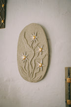 Ukiran Bunga Wall Piece No. 2 by Tantri Mustika
