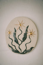 Ukiran Bunga Wall Piece No. 3 by Tantri Mustika