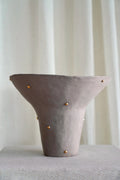 Dotted Fruit Bowl in Lilac by Tantri Mustika