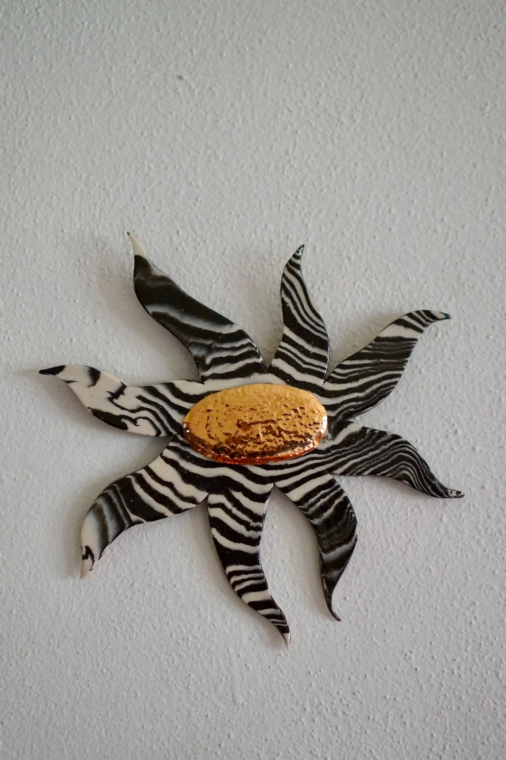 Marbled Wallflower in Carbon No. 2 by Tantri Mustika