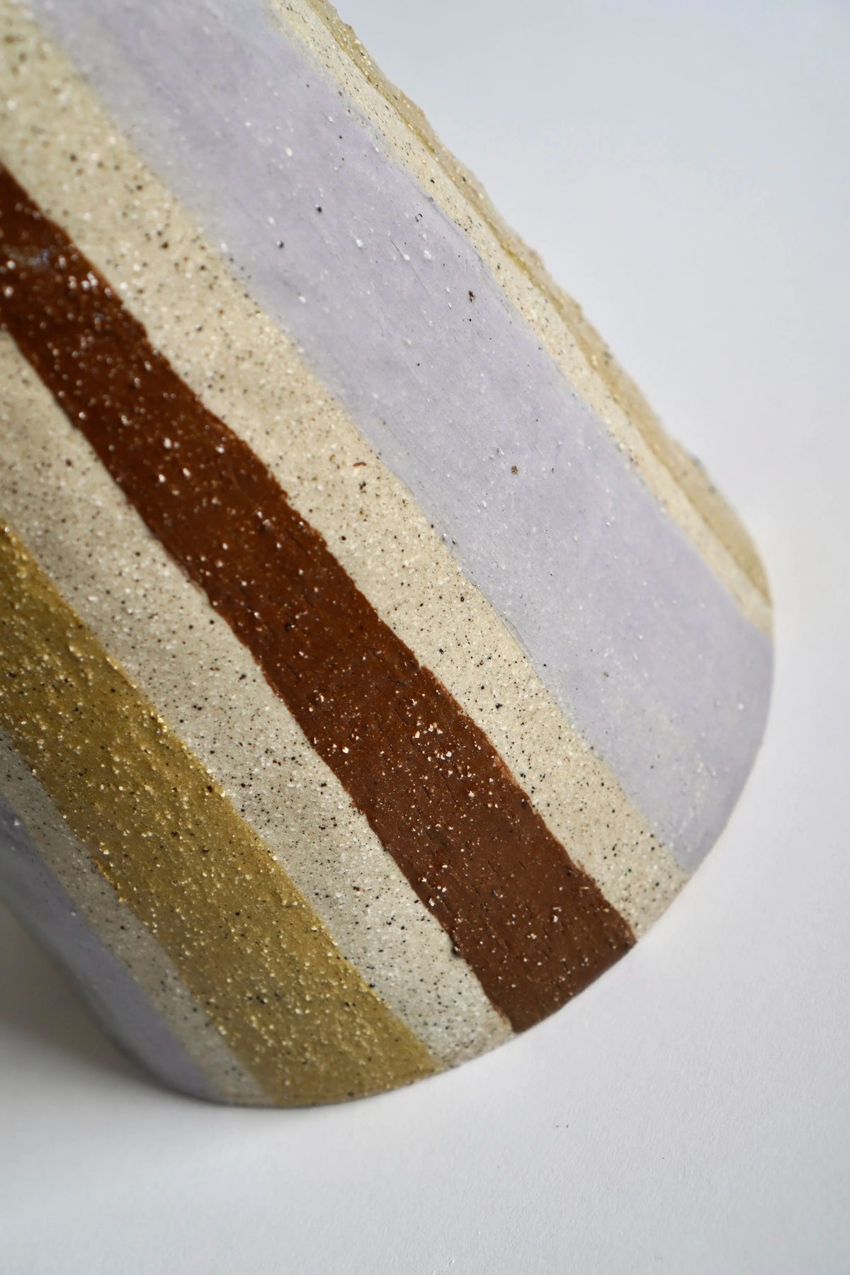 Stellar Table Lamp in Lilac & Mustard by Tantri Mustika