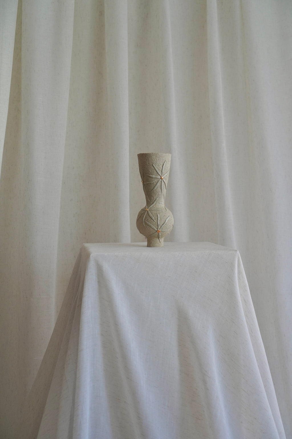 Ukiran Bunga Vase by Tantri Mustika