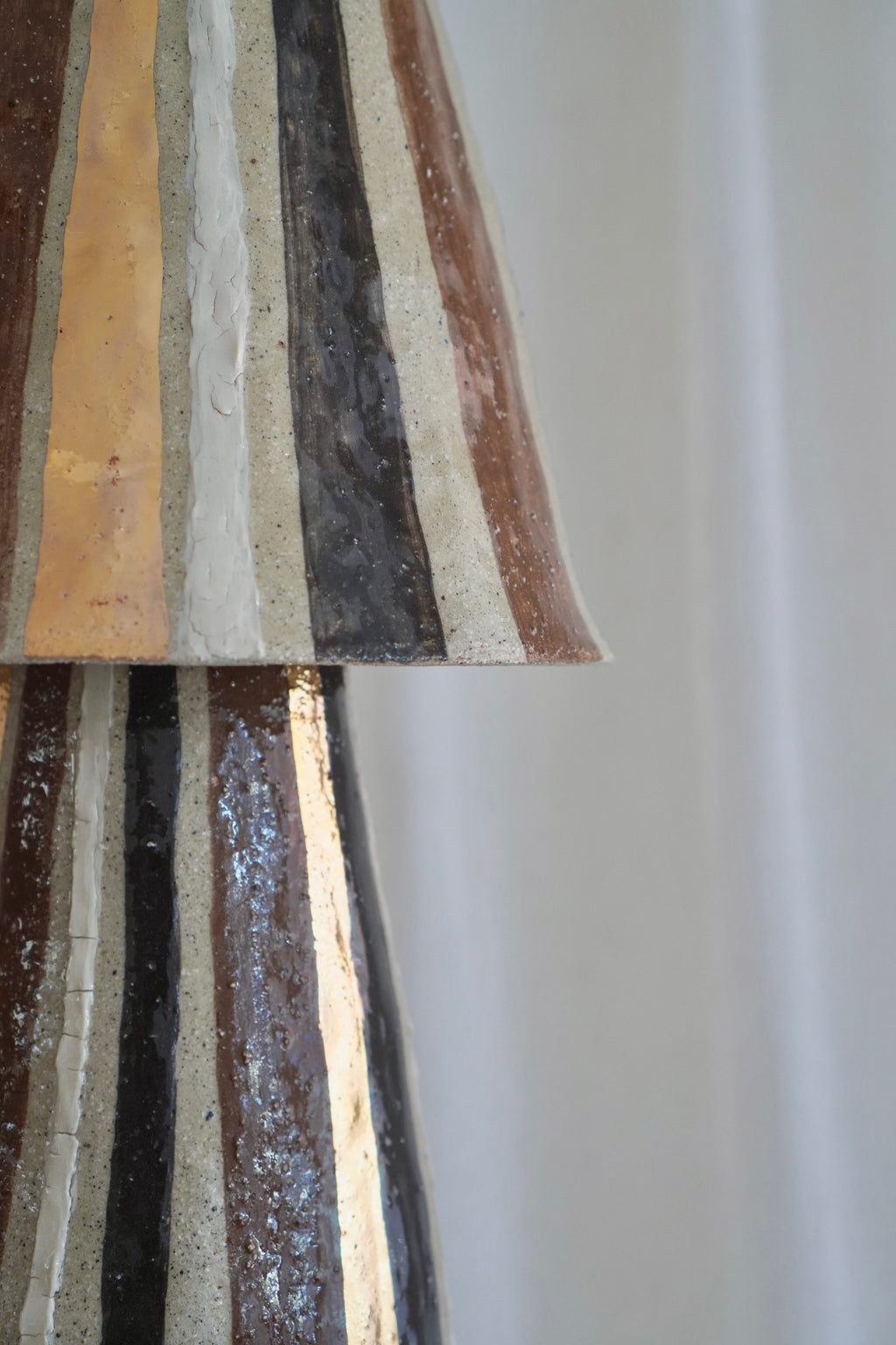 Stellar Table Lamp in Chocolate by Tantri Mustika