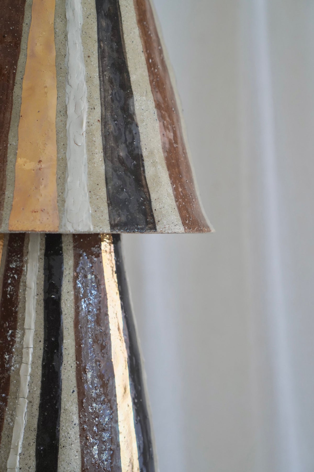 Stellar Table Lamp in Chocolate by Tantri Mustika