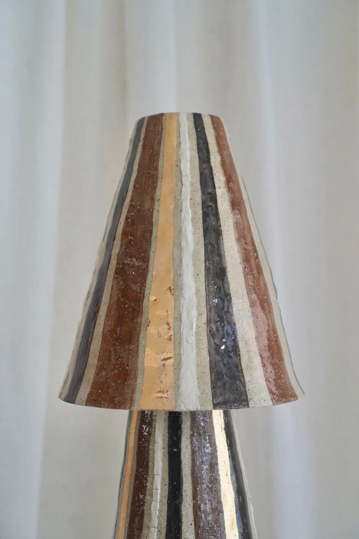 Stellar Table Lamp in Chocolate by Tantri Mustika