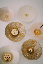 Incense Bowl Gift Pack in Oat by Tantri Mustika