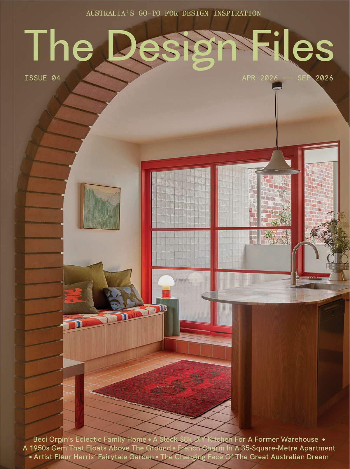 Cover of The Design Files Magazine, Issue 04