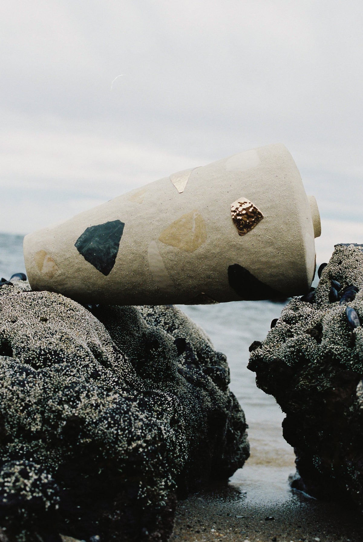 Terrazzo vessel by Tantri Mustika, Form & Assemble 2019